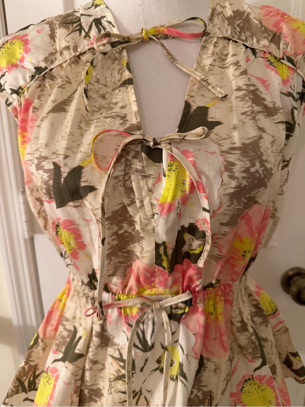Derek Lam 10 Crosby Caroline Double Tie Top NWT! - Picture 5 of 12